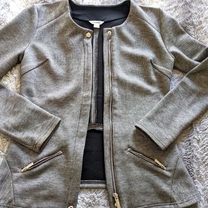 Calvin Klein xs striped knit jacket.